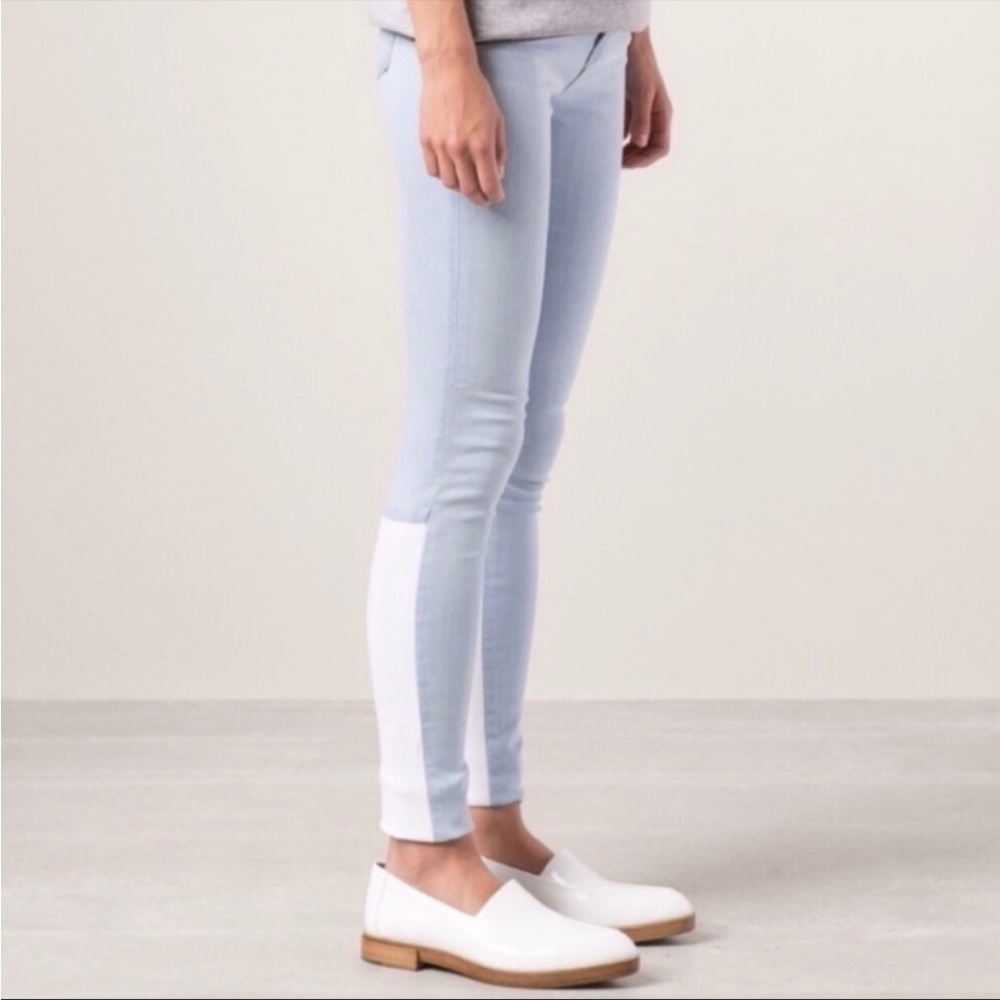 J Brand Stepped Back Catalina Color Block Skinny Stretch Jeans Women’s Size 27